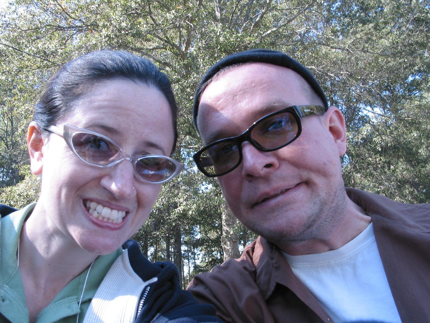 Photo from the event, October 18, 2003.