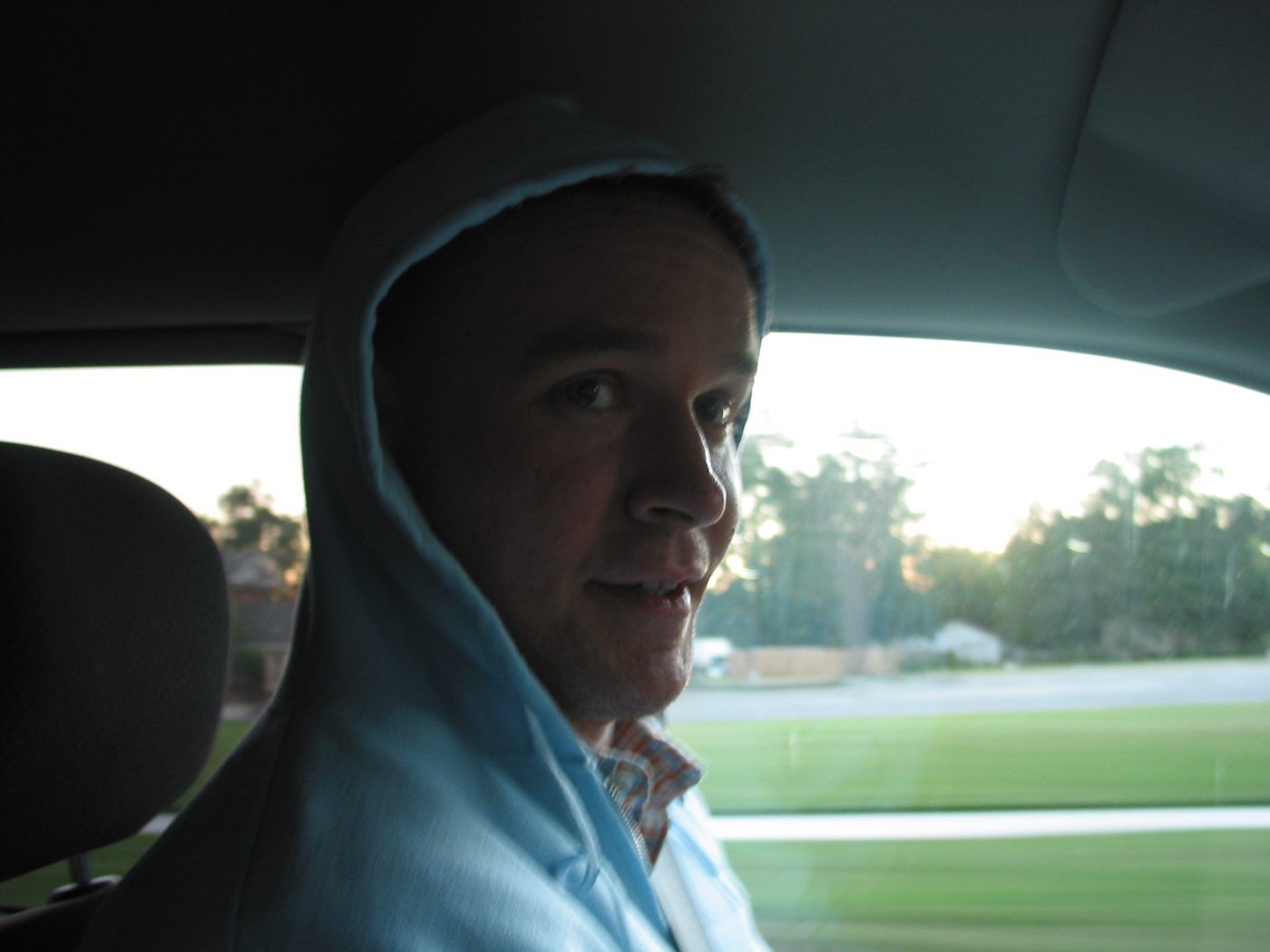 Photo from the event, October 15, 2004.