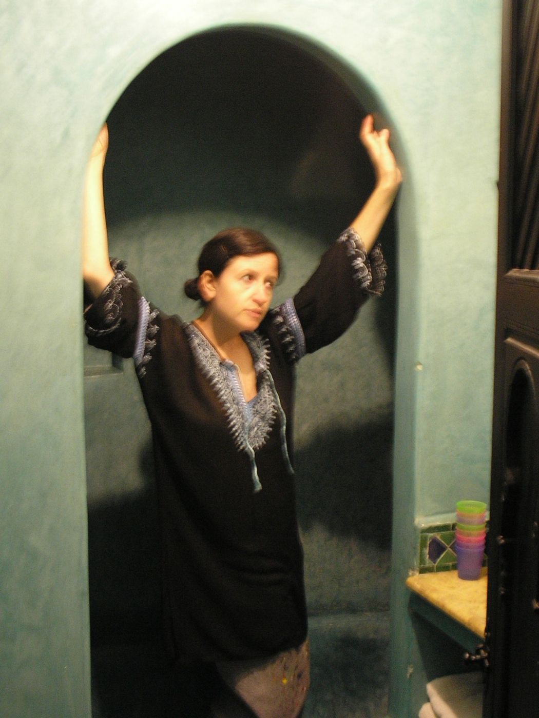 Paints in Morocco — Essaouira and Marrakech, 2006: photograph 4 (From the artist's archive)