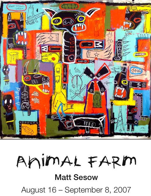 “Animal Farm,” VSA Colorado / Access Gallery, Denver, CO, 2007: photograph 1 (“Animal Farm,” Access Gallery, VSA Arts of Colorado, Denver, August 2007)