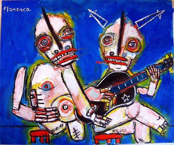 “Sesow in Barcelona,” Galeria ArteVistas, Barcelona, Spain, 2009: photograph 7 (Posted by Matt Sesow on Facebook, May 21, 2009)