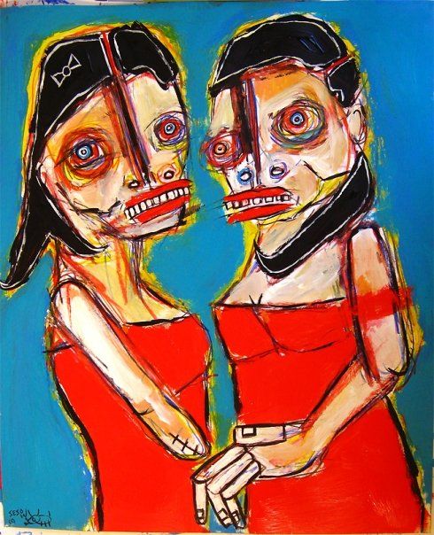 “Sesow in Barcelona,” Galeria ArteVistas, Barcelona, Spain, 2009: photograph 9 (Posted by Matt Sesow on Facebook, May 21, 2009)