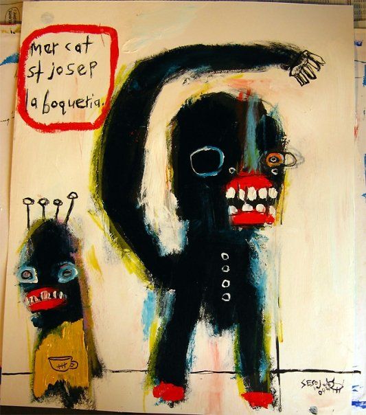 “Sesow in Barcelona,” Galeria ArteVistas, Barcelona, Spain, 2009: photograph 11 (Posted by Matt Sesow on Facebook, May 22, 2009)