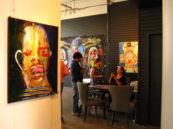 Mayer Fine Art, Norfolk, VA — October 3, 2009: photograph 3 (Posted by Matt Sesow on Facebook, October 5, 2009)
