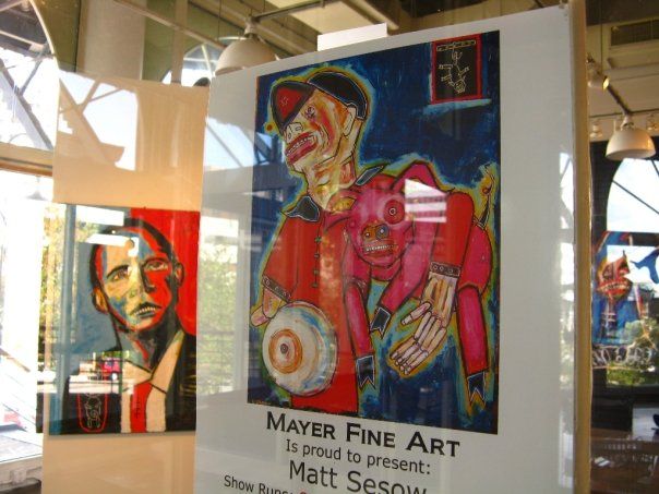 Mayer Fine Art, Norfolk, VA — October 3, 2009: photograph 7 (Posted by Matt Sesow on Facebook, October 5, 2009)