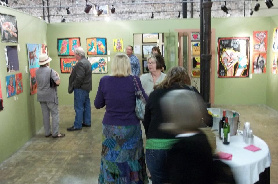 “From the Gut,” Jeanine Taylor Folk Art, Sanford, FL, 2012: photograph 6 (Posted by Matt Sesow on Facebook, January 28, 2012)