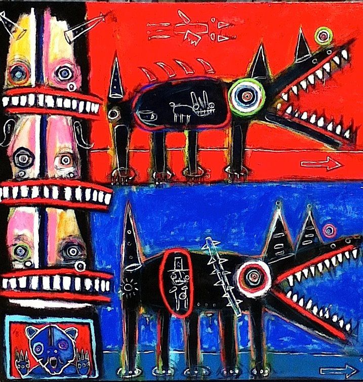 Radio interview with Annette Coleman on politics and art, and “The Untitled Art Show” interview, recorded in…, 2012: photograph 2 (Posted by Matt Sesow on Facebook, May 18, 2012)