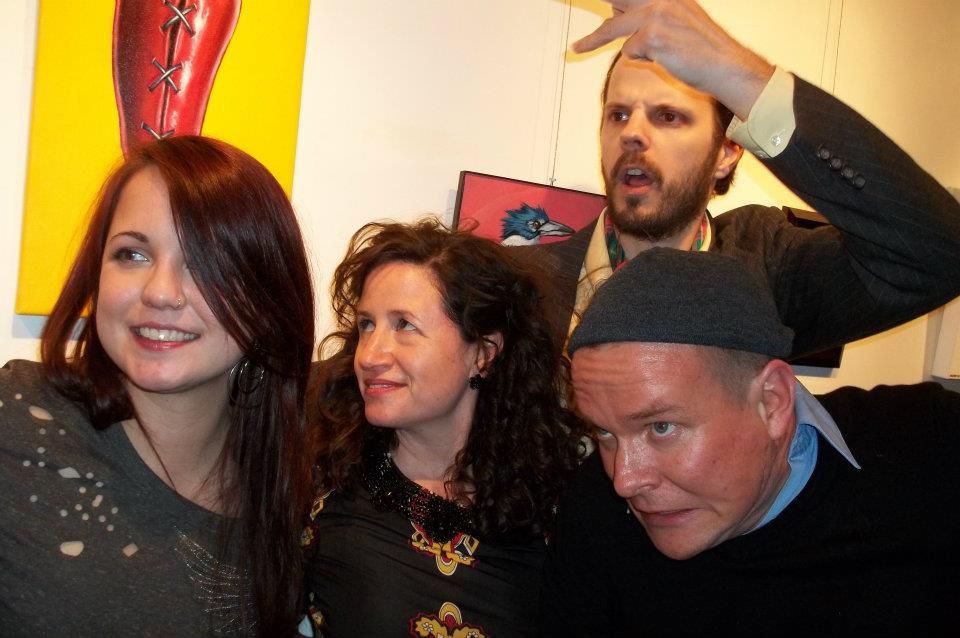 “Tight Fit,” The Dunes Gallery, Washington, DC, 2012: photograph 5 (Posted by Matt Sesow on Facebook, March 3, 2012)