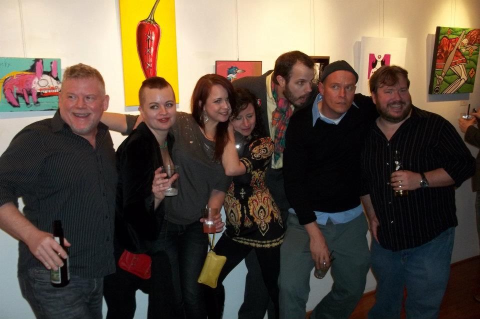 “Tight Fit,” The Dunes Gallery, Washington, DC, 2012: photograph 6 (Posted by Matt Sesow on Facebook, March 3, 2012)