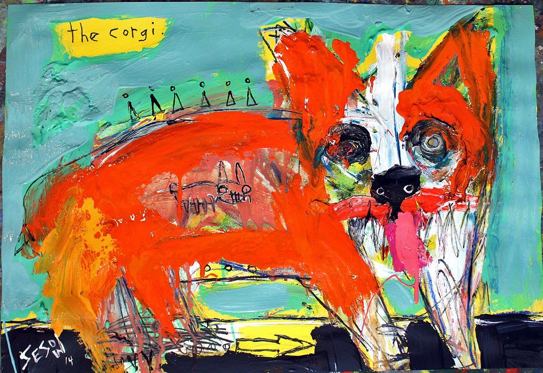 “Cheap Thrills,” curated by Molly Ruppert, Anacostia Arts Center, Washington, DC, 2014: photograph 3 (Posted by Matt Sesow on Facebook, August 23, 2014)