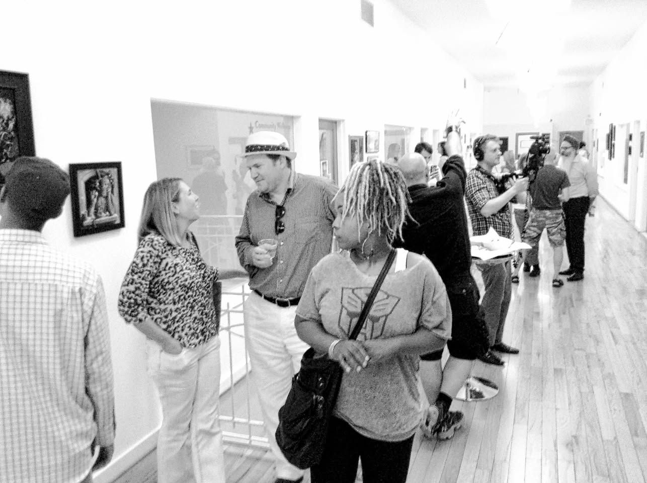 “Cheap Thrills,” curated by Molly Ruppert, Anacostia Arts Center, Washington, DC, 2014: photograph 10 (Posted by Matt Sesow on Facebook, August 26, 2014)