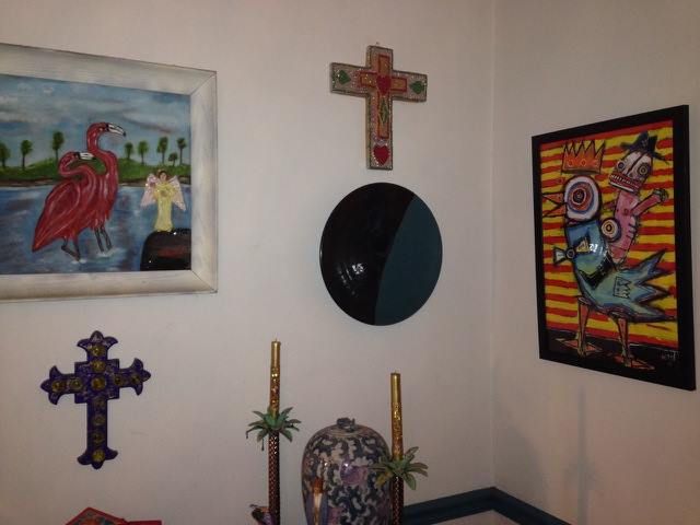 Two-Person Show — with Dana Ellyn, 2014: photograph 3 (Posted by Matt Sesow on Facebook, March 14, 2014)