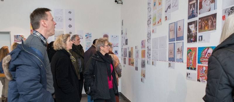 Zeicheninstitut, Kassel, Germany, 2014: photograph 2 (Posted by Matt Sesow on Facebook, February 23, 2014)