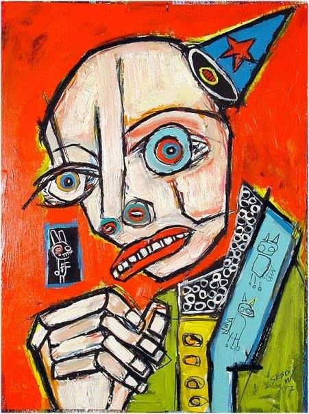 Paintings at Diablo Fine Arts, Walnut Creek, CA, 2015: photograph 3 (Posted by Matt Sesow on Facebook, February 10, 2015)