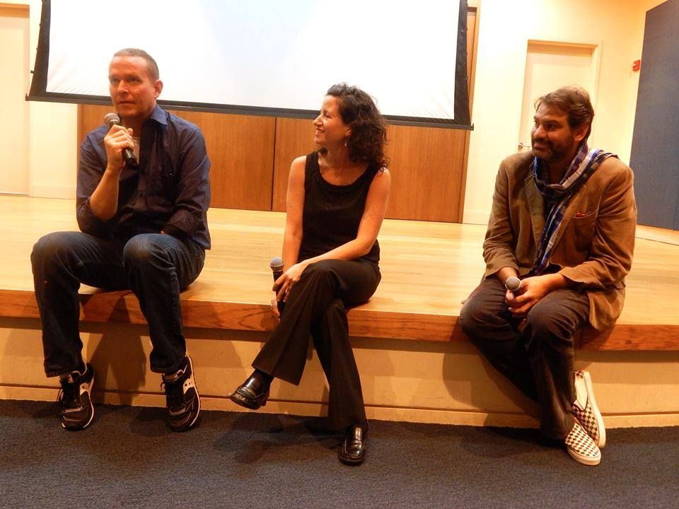 Screening — “Join Hands,” presented by BloomScreen at Bloombars, 3222 11th Street NW, Washington, DC, 2015: photograph 1 (Posted by Matt Sesow on Facebook, October 9, 2015)