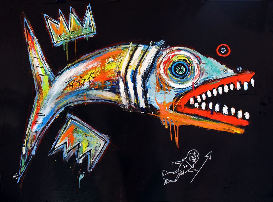 Special Children’s Art Display, 2015: photograph 2 (Posted by Matt Sesow on Facebook, November 3, 2015)