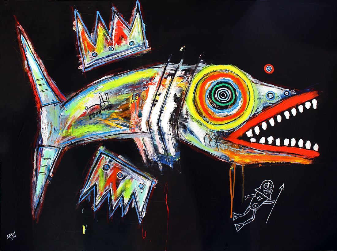 Special Children’s Art Display, 2015: photograph 5 (Posted by Matt Sesow on Facebook, November 3, 2015)