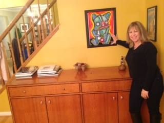 Open call to DC-area collectors to lend their Sesow paintings to the AVAM show, 2016: photograph 2 (Posted by Matt Sesow on Facebook, January 3, 2016)