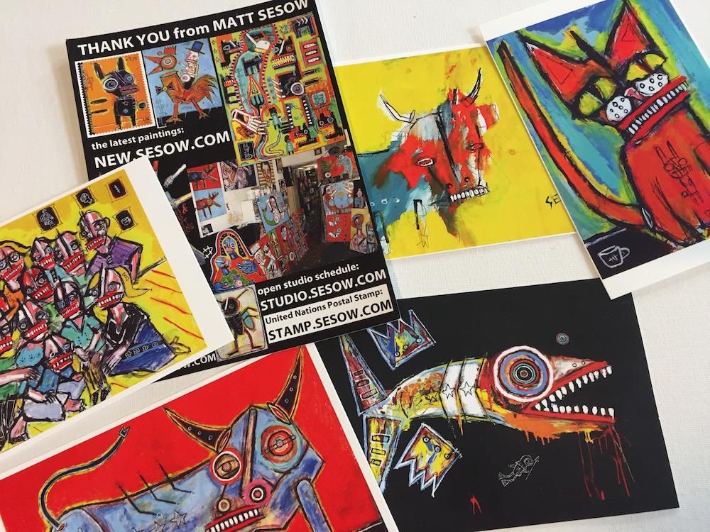 “Déjà Vu,” Hill Center Galleries, Capitol Hill, Washington, DC, 2017: photograph 3 (Posted by Matt Sesow on Facebook, June 22, 2017)