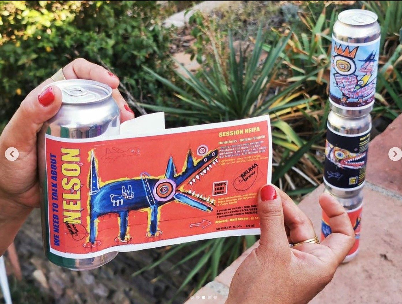 Bruma Brew collaboration — Calce, France, 2023: photograph 3 (Posted by Matt Sesow on Facebook, September 11, 2023)