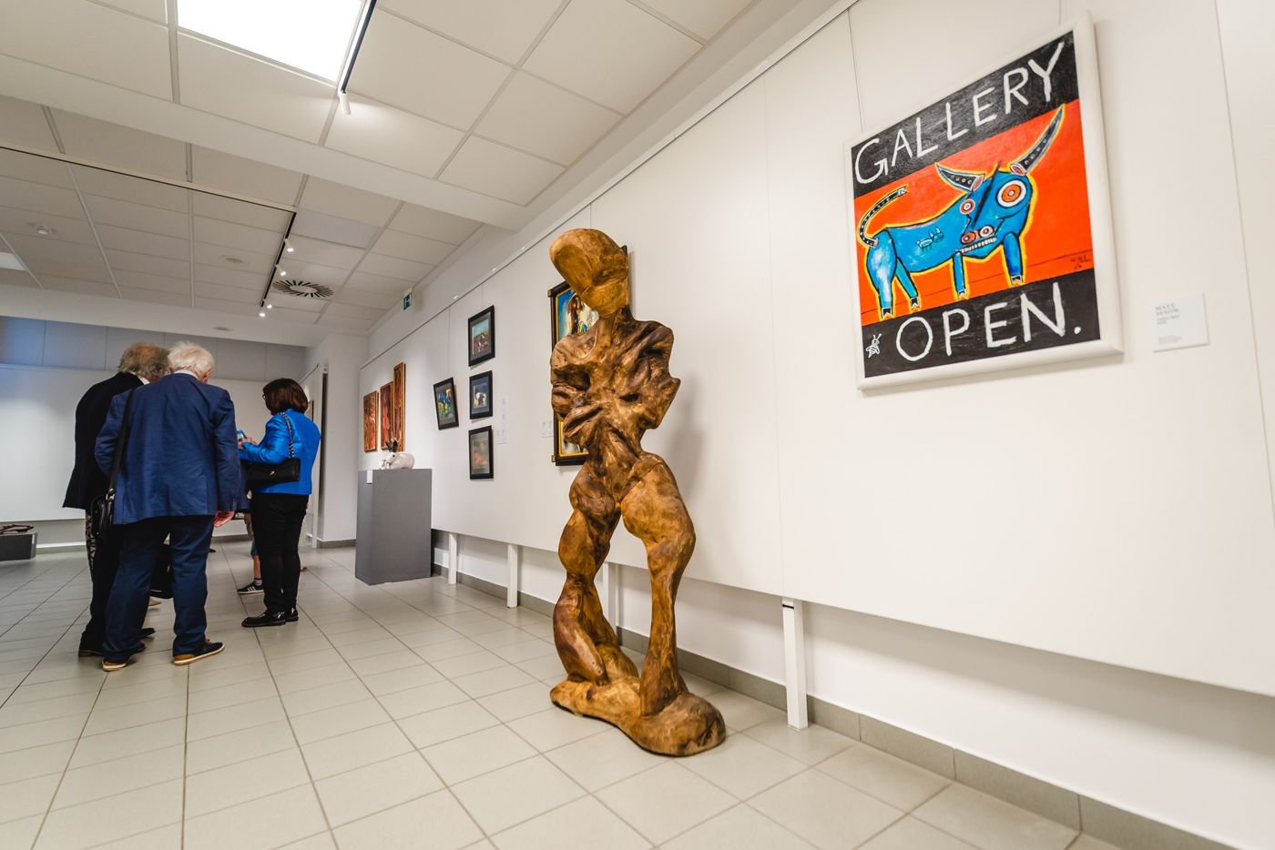 Works from the permanent collection of the Gallery of Naïve Artists, Trebnje, Slovenia exhibited, 2023: photograph 7 (Posted by Matt Sesow on Facebook, June 1, 2023)