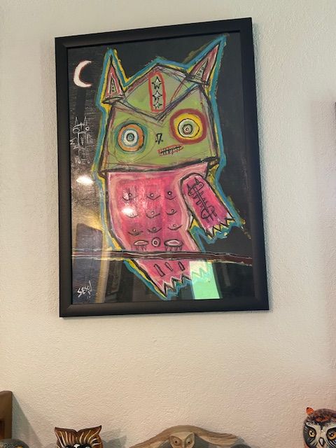 “31 Days in July” returns — Matt and Dana Ellyn restart the project as daily collaborative paintings…, 2025: photograph 1 (Posted by Matt Sesow on Facebook, May 20, 2025)