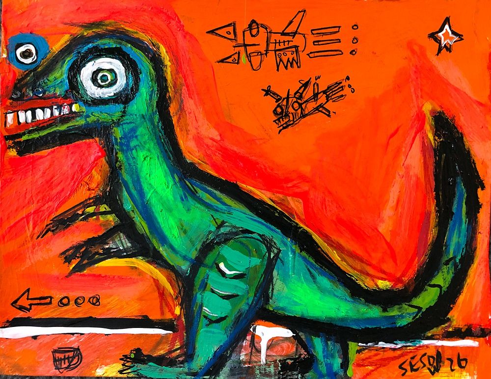 AVAM virtual talk — “Behind the Work: The Art and Story of Matt Sesow,” presented on Zoom by the American…, 2026: photograph 3 (Posted by Matt Sesow on Facebook, May 29, 2026)