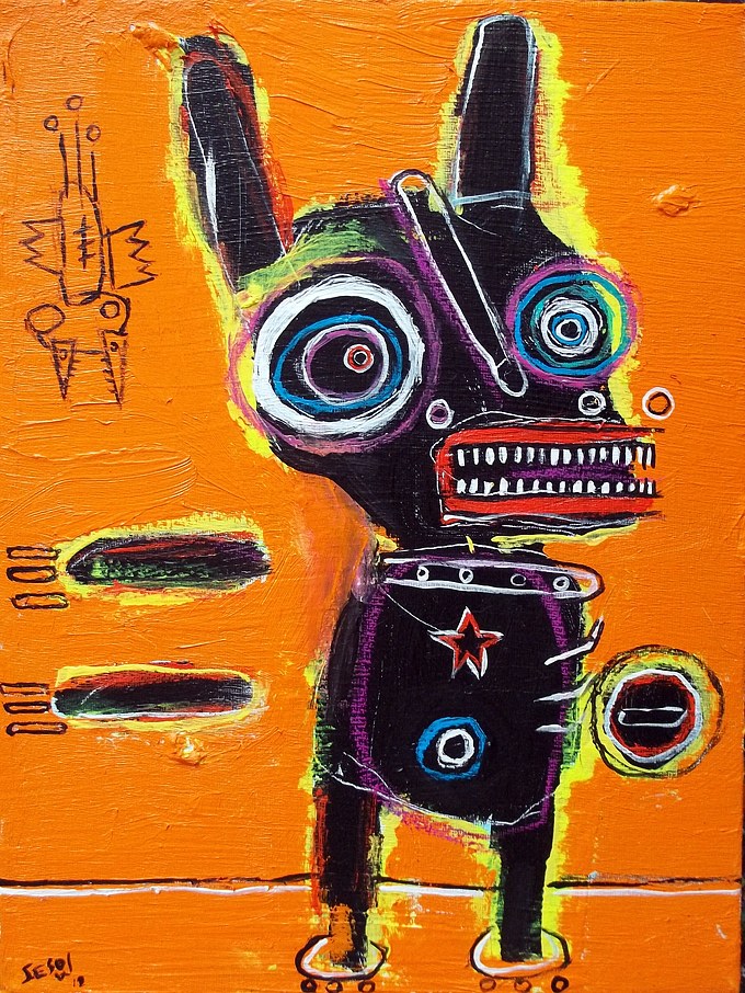 Dive Bomb, the 2012 painting selected for the United Nations stamp