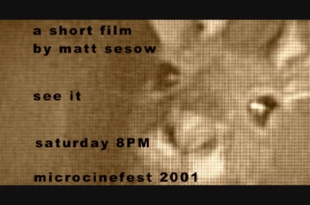 Still from MicroCineFest promo by Matt Sesow