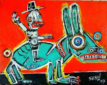 Bunny Rider by Matt Sesow