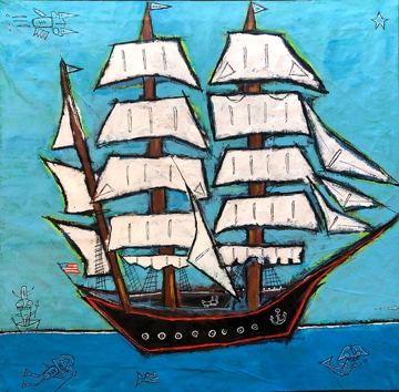 Clipper Ship by Matt Sesow, 2021