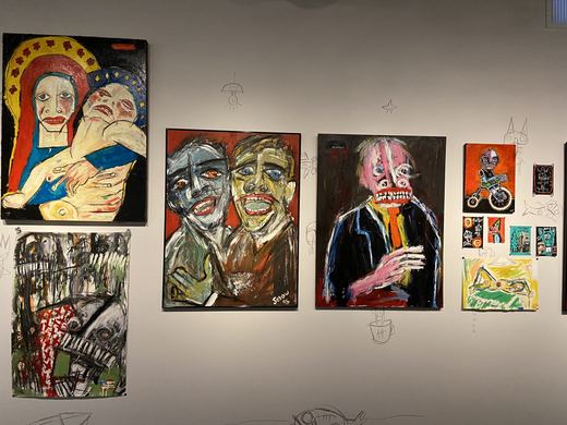 Installation view, Life and Limb, 2021