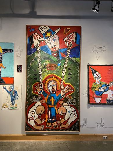 Installation view, Life and Limb, 2021