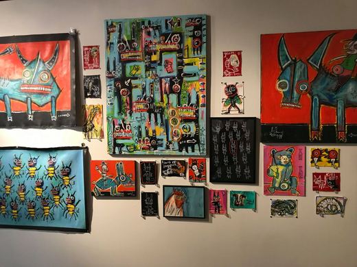 Installation view, Life and Limb, 2021
