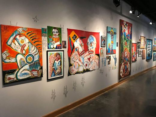 Installation view, Life and Limb, 2021