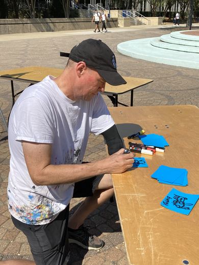 Monarch Icons with Matt Sesow, Kaufman Mall, ODU, October 5, 2021