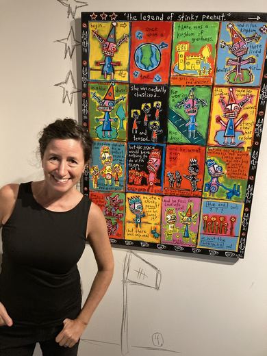Dana Ellyn in the show.