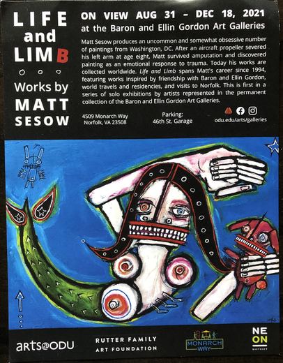 Exhibition poster with "Mermaid."