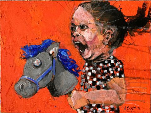 Dana Ellyn, Jockeying for Position, 2026