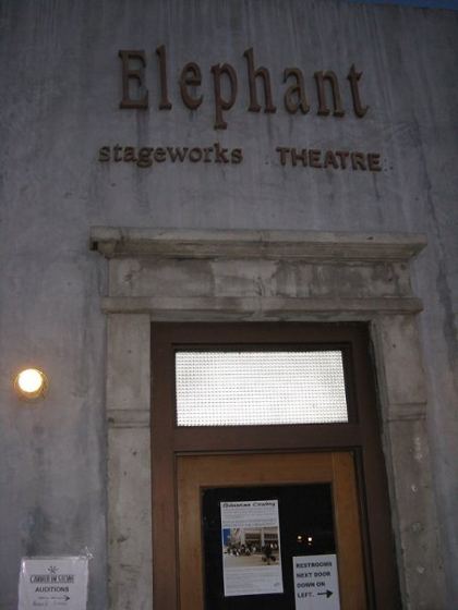 1st Annual Bukowski Festival, Elephant Theater, Hollywood, March 28, 2009 — The Elephant Stageworks Theatre, Santa Monica Boulevard