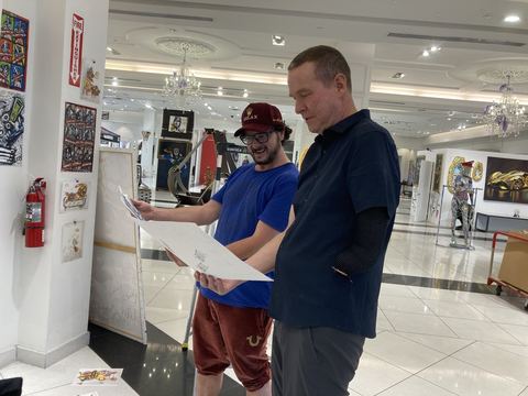 Opening reception, June 20, 2026, BLVK Book, Beverly Center — photograph 53 of 109