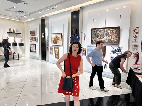 Opening reception, June 20, 2026, BLVK Book, Beverly Center — photograph 88 of 109