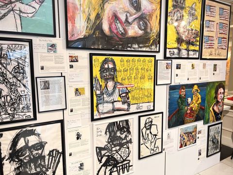 Opening reception, June 20, 2026, BLVK Book, Beverly Center — photograph 96 of 109