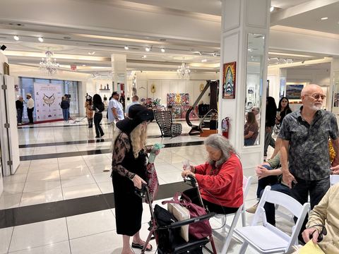 Opening reception, June 20, 2026, BLVK Book, Beverly Center — photograph 104 of 109