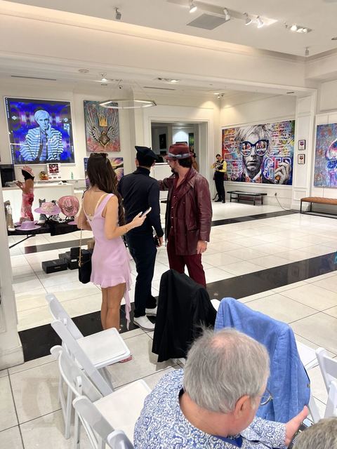 Opening reception, June 20, 2026, BLVK Book, Beverly Center — photograph 106 of 109