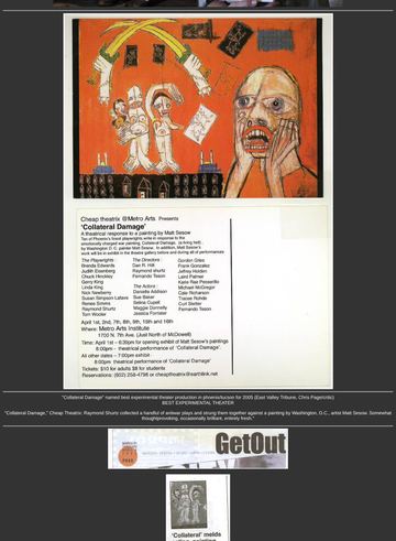 “Collateral Damage” — 10 plays about a Sesow painting (Phoenix, 2005): Page 3