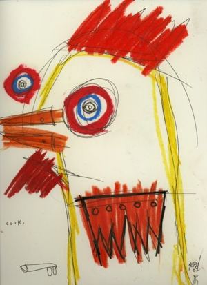 Original painting for Linda King’s Bukowski Undigested (2008), by Matt Sesow — 9 of 41