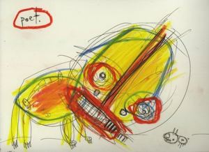Original painting for Linda King’s Bukowski Undigested (2008), by Matt Sesow — 17 of 41