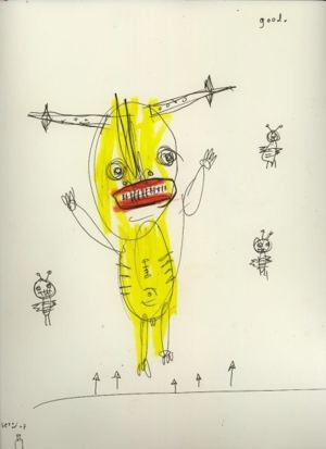Original painting for Linda King’s Bukowski Undigested (2008), by Matt Sesow — 18 of 41