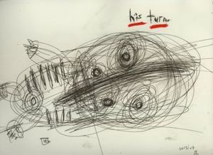Original painting for Linda King’s Bukowski Undigested (2008), by Matt Sesow — 19 of 41